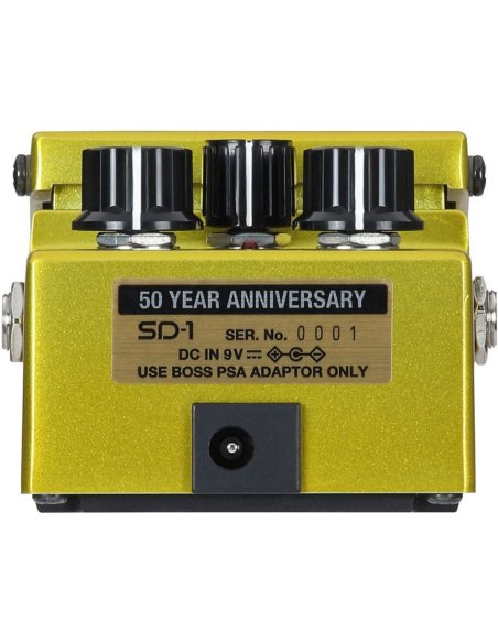BOSS SD-1 SUPER OVERDRIVE 50TH ANNIVERSARY BOSS SD-1 SUPER OVERDRIVE 50TH ANNIVERSARY