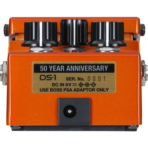 BOSS DS-1 DISTORTION 50TH ANNIVERSARY
