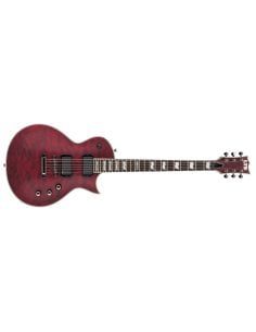 ESP LTD EC-401QM SEE THRU BLACK CHERRY SATIN