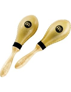 MEINL MSM3 MARACAS IN PELLE - MISURA MEDIA