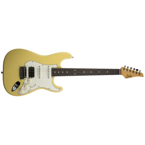 SUHR CLASSIC S ANTIQUE RW HSS VINTAGE YELLOW