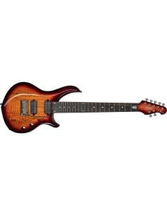 STERLING BY MUSIC MAN MAJESTY 270XSM BLOOD ORANGE BURST