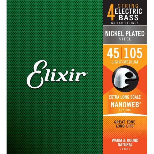 ELIXIR 14087 MEDIUM 45-105 EXTRA LONG SCALE