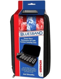 HOHNER BLUESBAND KIT 7 ARMONICHE + BORSA