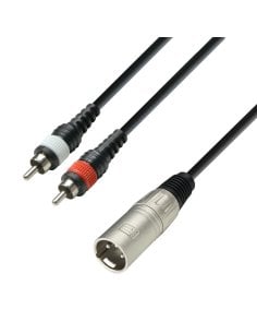 ADAM HALL YMCC 0600 XLRM/2RCA