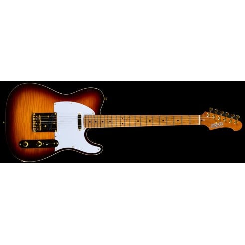 JET JT-600 BS G SS BROWN SUNBURST ROASTED MAPLE FLAME TOP