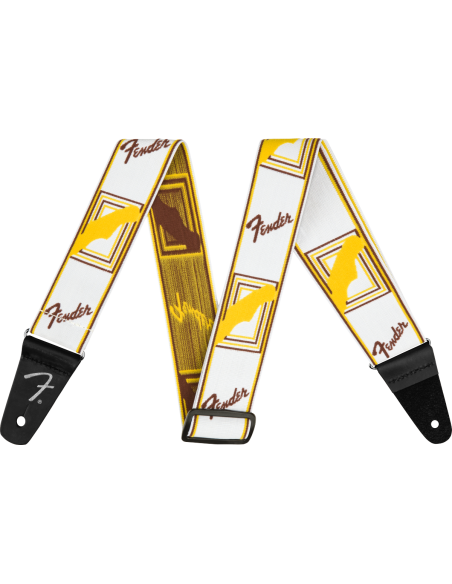 FENDER STRAP WEIGHLESS MONO W/B/Y FENDER STRAP WEIGHLESS MONO W/B/Y