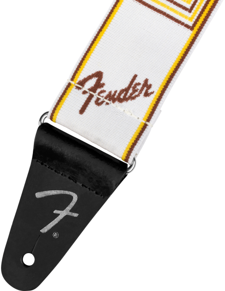 FENDER STRAP WEIGHLESS MONO W/B/Y FENDER STRAP WEIGHLESS MONO W/B/Y