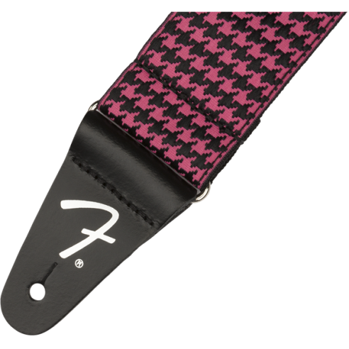 FENDER STRAP HOUNDSTOOTH PINK