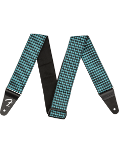 FENDER STRAP HOUNDSTOOTH TEAL