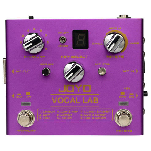 JOYO R-16 VOCAL LAB PEDAL EFFECT