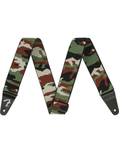 FENDER STRAP WEIGHLESS CAMO WOODLAND