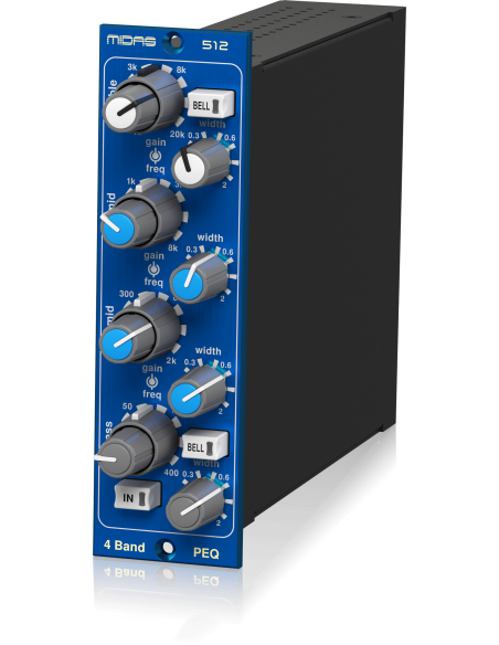 MIDAS 512 PARAMETRIC EQUALISER V2 MIDAS 512 PARAMETRIC EQUALISER V2