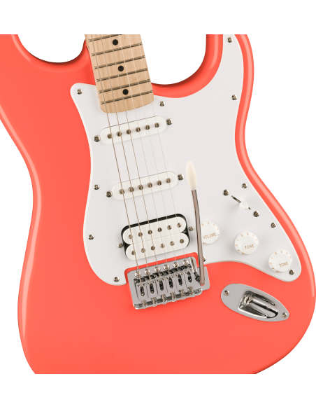 SQUIER SONIC STRAT HSS TAHITIAN CORAL SQUIER SONIC STRAT HSS TAHITIAN CORAL