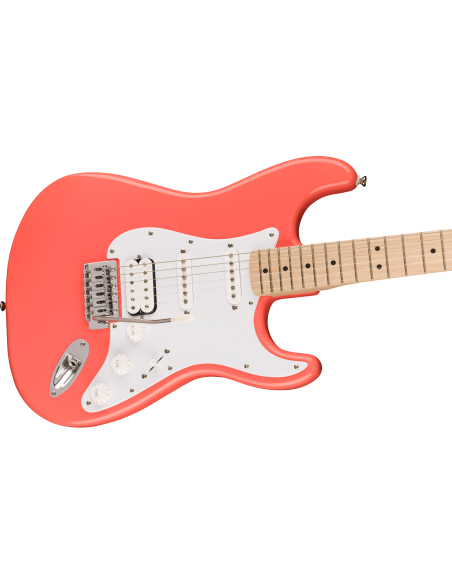 SQUIER SONIC STRAT HSS TAHITIAN CORAL SQUIER SONIC STRAT HSS TAHITIAN CORAL