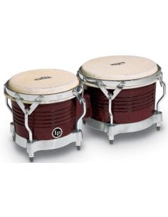 LP M201-ABW BONGOS ALMOND BROWN CHROME HARDWARE