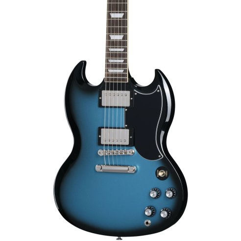 GIBSON SG STANDARD '61 STOP BAR PELHAM BLUE