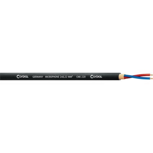 CORDIAL CME220 CAVO MICROFONICO 1 MT.