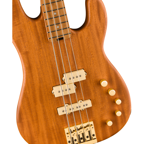 CHARVEL PM BASS SD PJ IV NATURAL MAHOGANY
