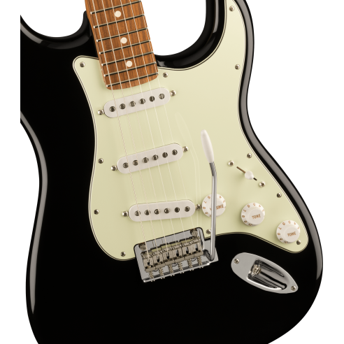 FENDER DE PLAYER STRAT ROASTED PF BLACK
