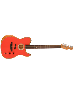 FENDER ACOUSTASONIC PLAYER TELE FIESTA RED LTD