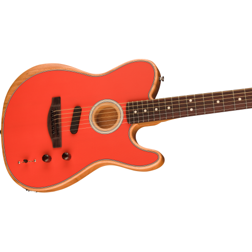 FENDER ACOUSTASONIC PLAYER TELE FIESTA RED LTD