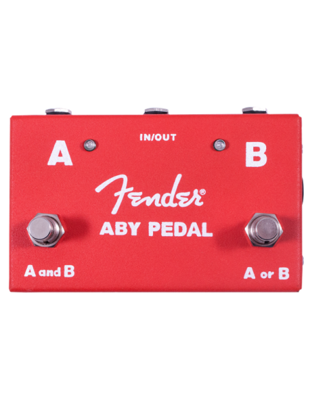FENDER 2 SWITCH ABY PEDAL FENDER 2 SWITCH ABY PEDAL