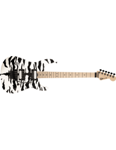 CHARVEL PRO MOD DK SATCHEL SIGNATURE SATIN WHITE