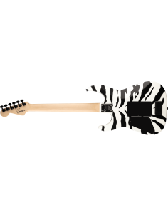 CHARVEL PRO MOD DK SATCHEL SIGNATURE SATIN WHITE 2