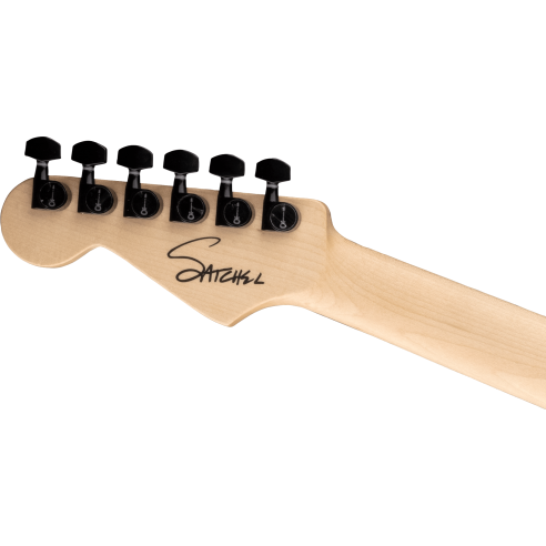 CHARVEL PRO MOD DK SATCHEL SIGNATURE SATIN WHITE