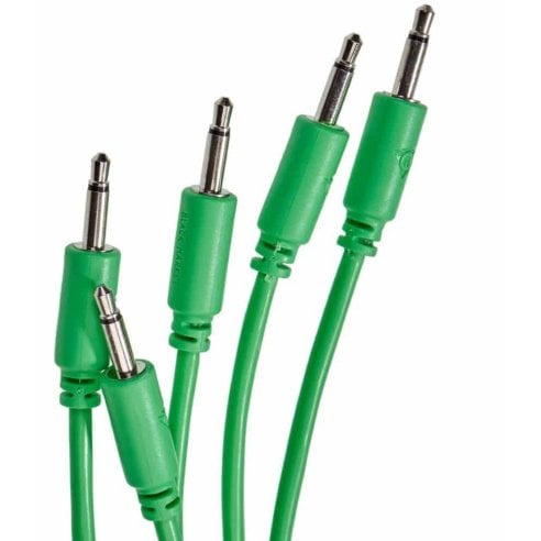 BLACK MARKET MODULAR PATCH CABLE 25 CM. 5-PACK GREEN