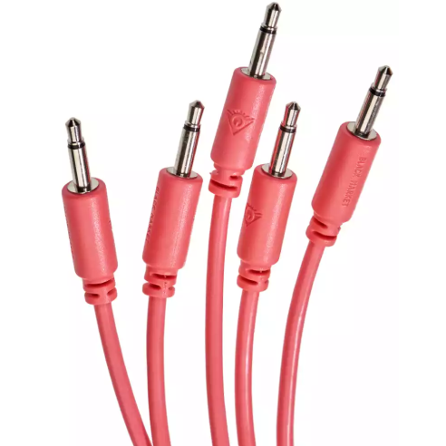 BLACK MARKET MODULAR PATCH CABLE 25 CM. 5-PACK PEACH