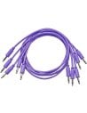BLACK MARKET MODULAR PATCH CABLE 75 CM. 5-PACK VIOLET