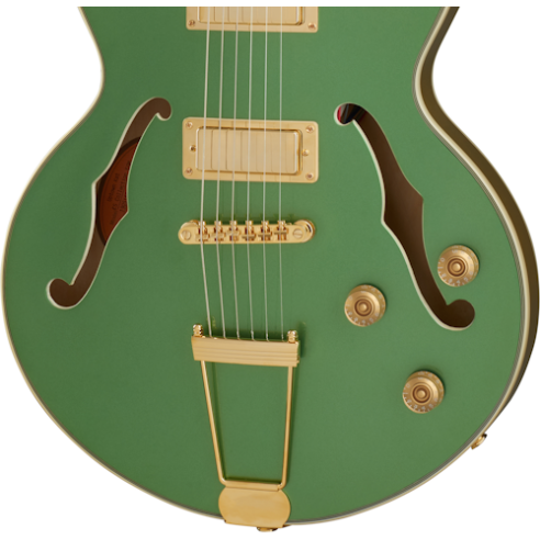 EPIPHONE UPTOWN KAT ES EMERALD GREEN