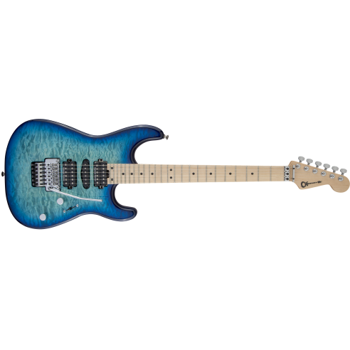 CHARVEL MJ SAN DIMAS S1 HSH FR M QM CARIBBEAN BURST