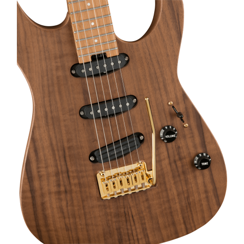 CHARVEL PRO MOD DK22 SSS 2PT NATURAL WALNUT