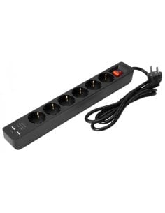 EUROLITE CIABATTA 6 PRESE+USB