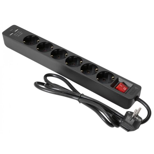 EUROLITE CIABATTA 6 PRESE+USB