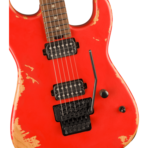 CHARVEL PRO MOD RELIC SD1 HH FR PF WEATHERED ORANGE