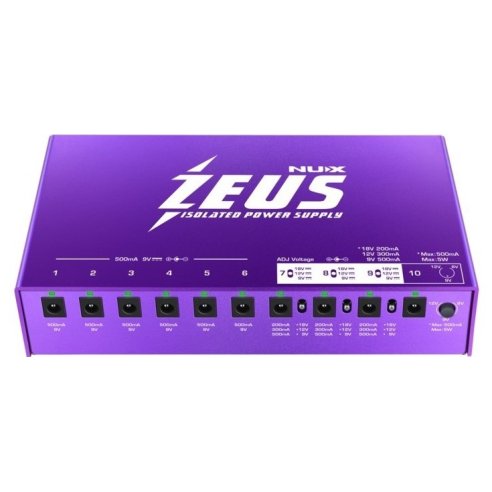 NUX ZEUS NIP-Z10 ALIMENTATORE 10 OUT