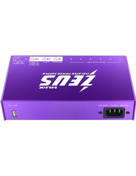 NUX ZEUS NIP-Z10 ALIMENTATORE 10 OUT NUX ZEUS NIP-Z10 ALIMENTATORE 10 OUT