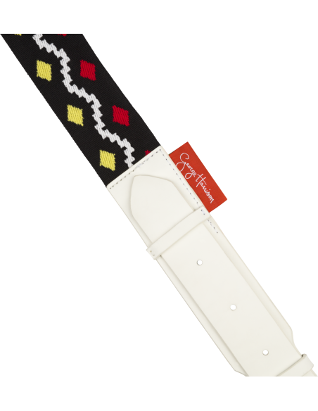 FENDER STRAP GEORGE HARRISON ROCKY LEATHER FENDER STRAP GEORGE HARRISON ROCKY LEATHER