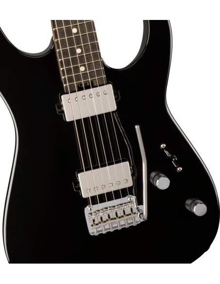 CHARVEL SUPER STOCK DKA22 HH 2PT EB GLOSS BLACK CHARVEL SUPER STOCK DKA22 HH 2PT EB GLOSS BLACK