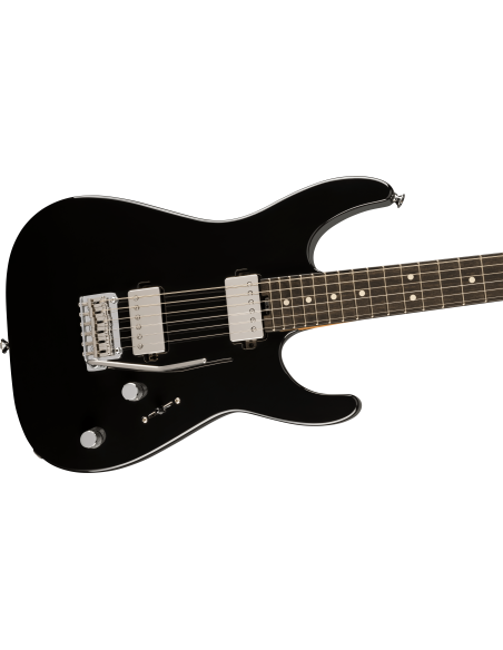 CHARVEL SUPER STOCK DKA22 HH 2PT EB GLOSS BLACK CHARVEL SUPER STOCK DKA22 HH 2PT EB GLOSS BLACK