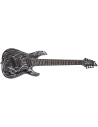 SCHECTER C-8 SILVER MOUNTAIN