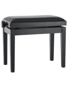 GEWA PANCA PIANOFORTE DELUXE NERO SATINATO/NERO VINILE