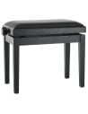 GEWA PANCA PIANOFORTE DELUXE NERO SATINATO/NERO VINILE