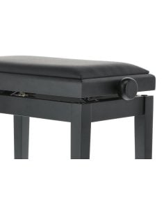 GEWA PANCA PIANOFORTE DELUXE NERO SATINATO/NERO VINILE 2