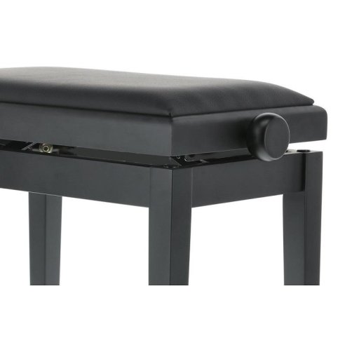 GEWA PANCA PIANOFORTE DELUXE NERO SATINATO/NERO VINILE