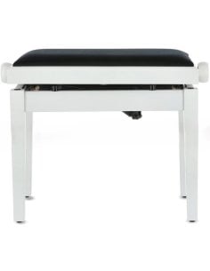 GEWA PANCA PIANOFORTE DELUXE BIANCA SATINATA/BIANCO VINILE